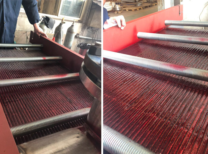 全焊接板式換熱器現場(chǎng)圖